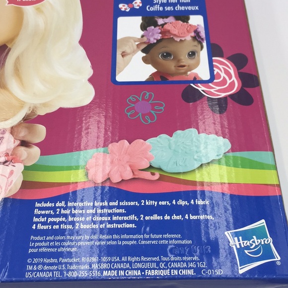 Baby Alive Step N Style Baby Doll Blonde with Growing Hair Interactive … - Picture 15 of 16